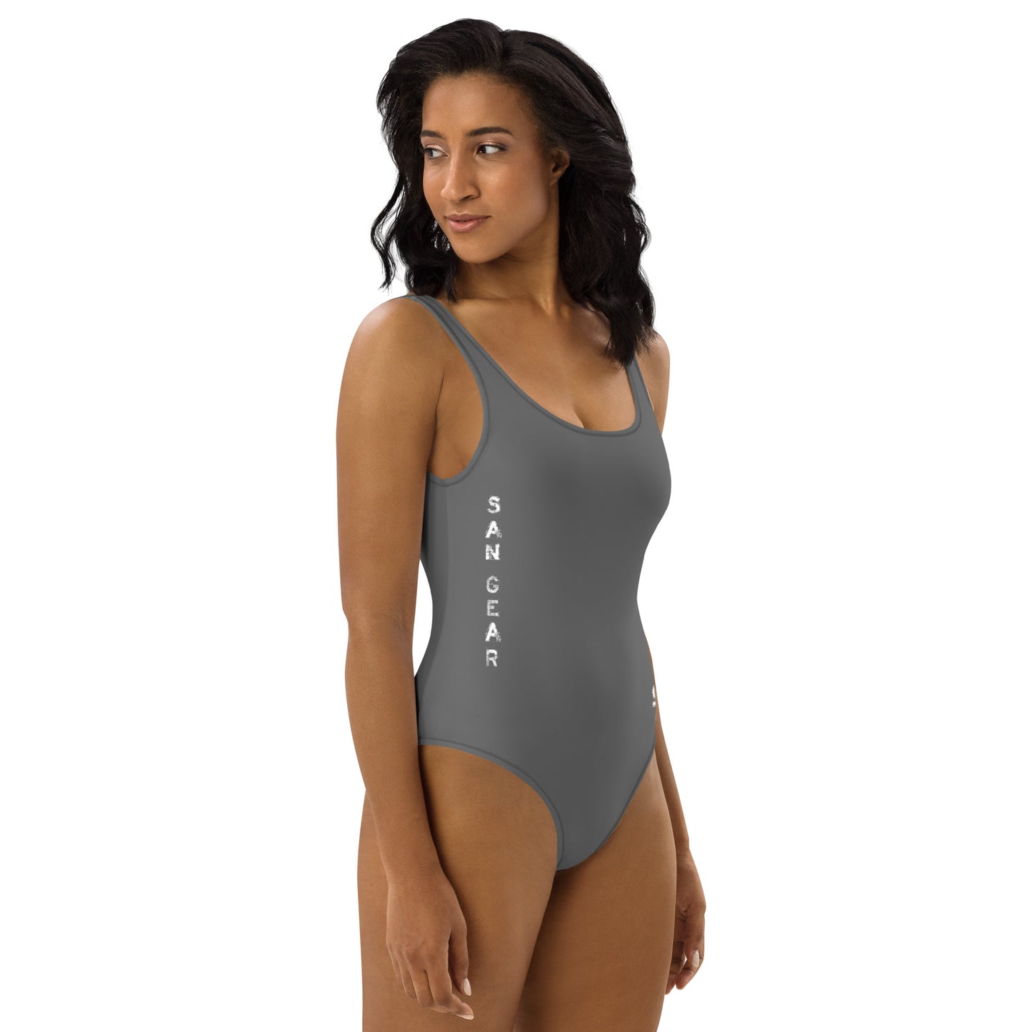 Maillot de Bain 1 Pièce Gris SG