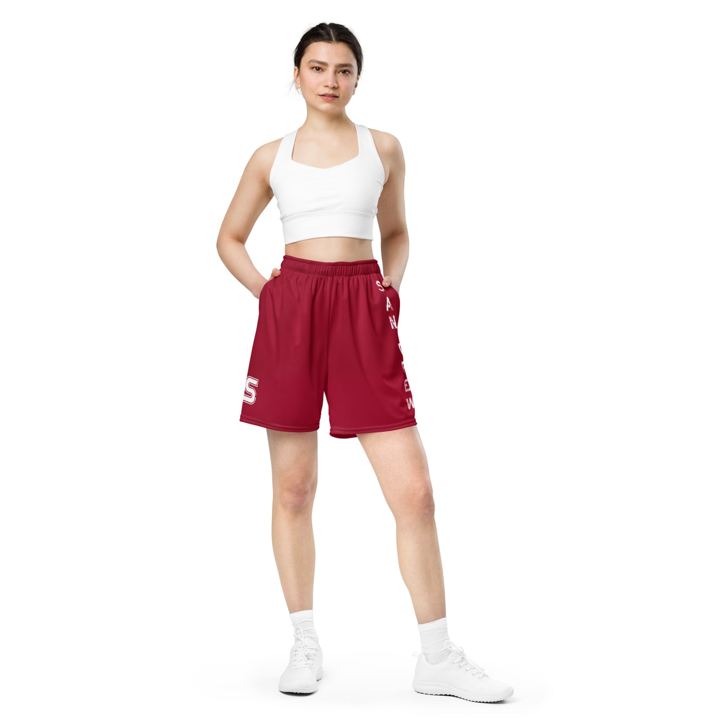 Short Rouge - Unisexe