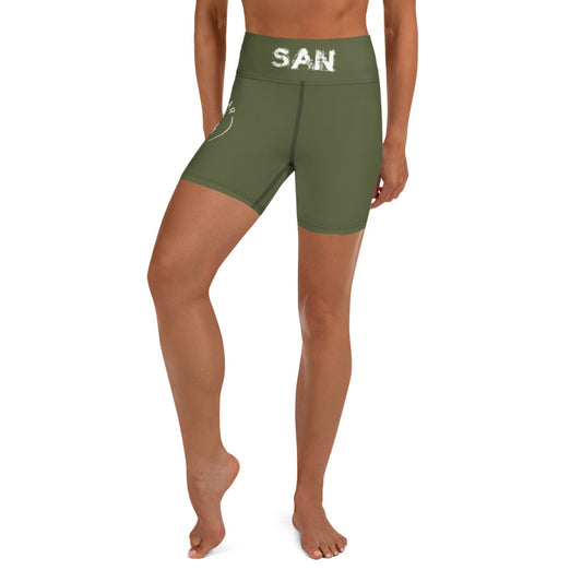 Short - Kaki SanGear Blanc