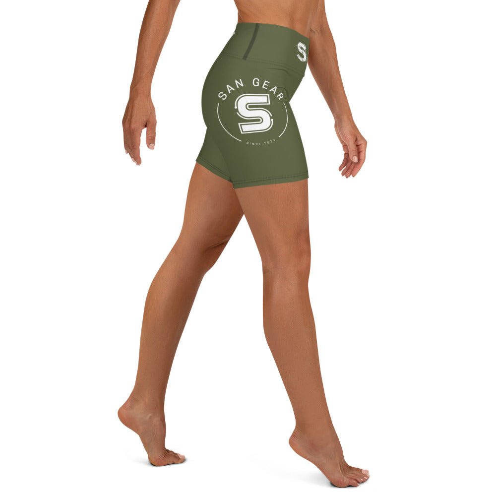 Short - Kaki SanGear Blanc