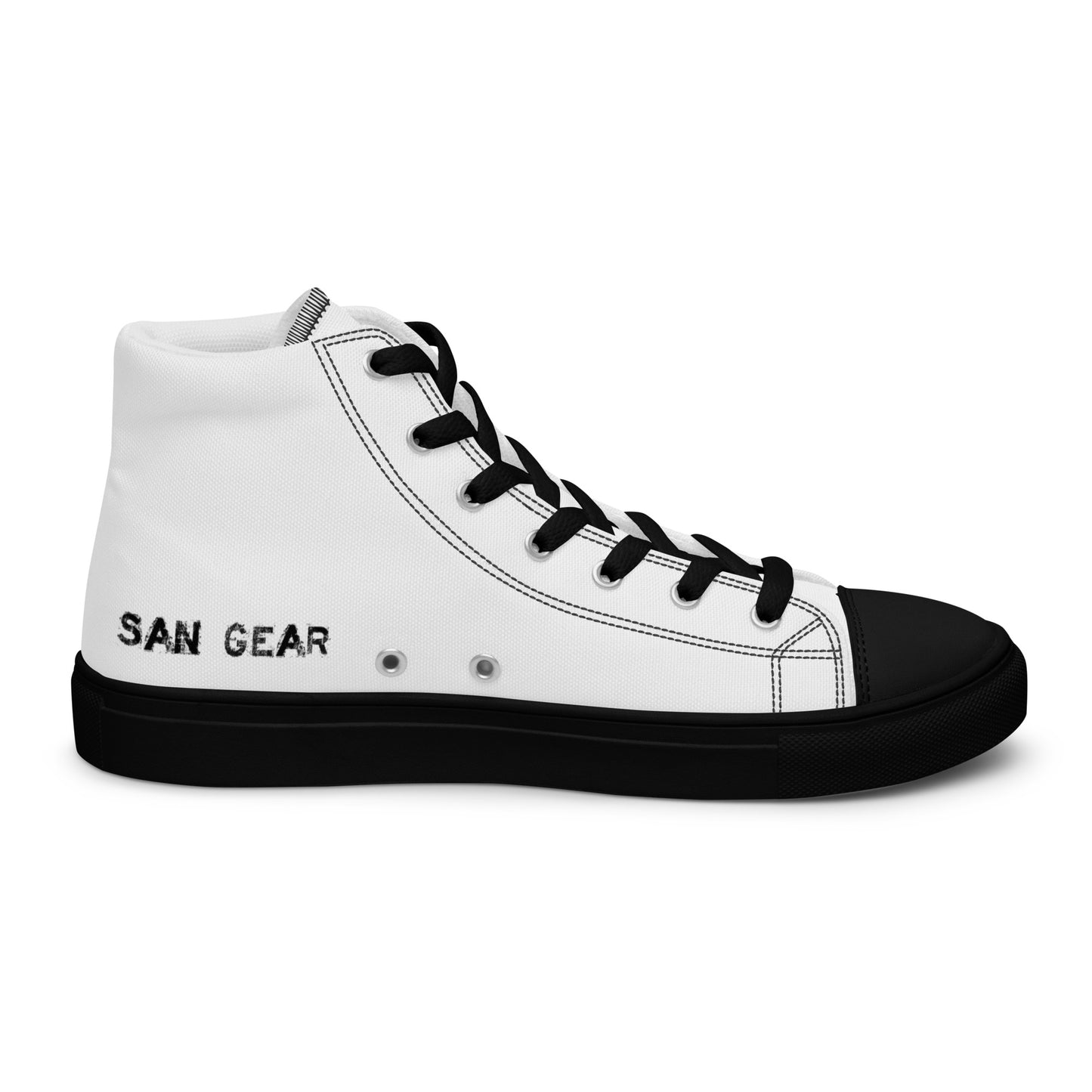 Baskets hautes San Gear Blanches Femme