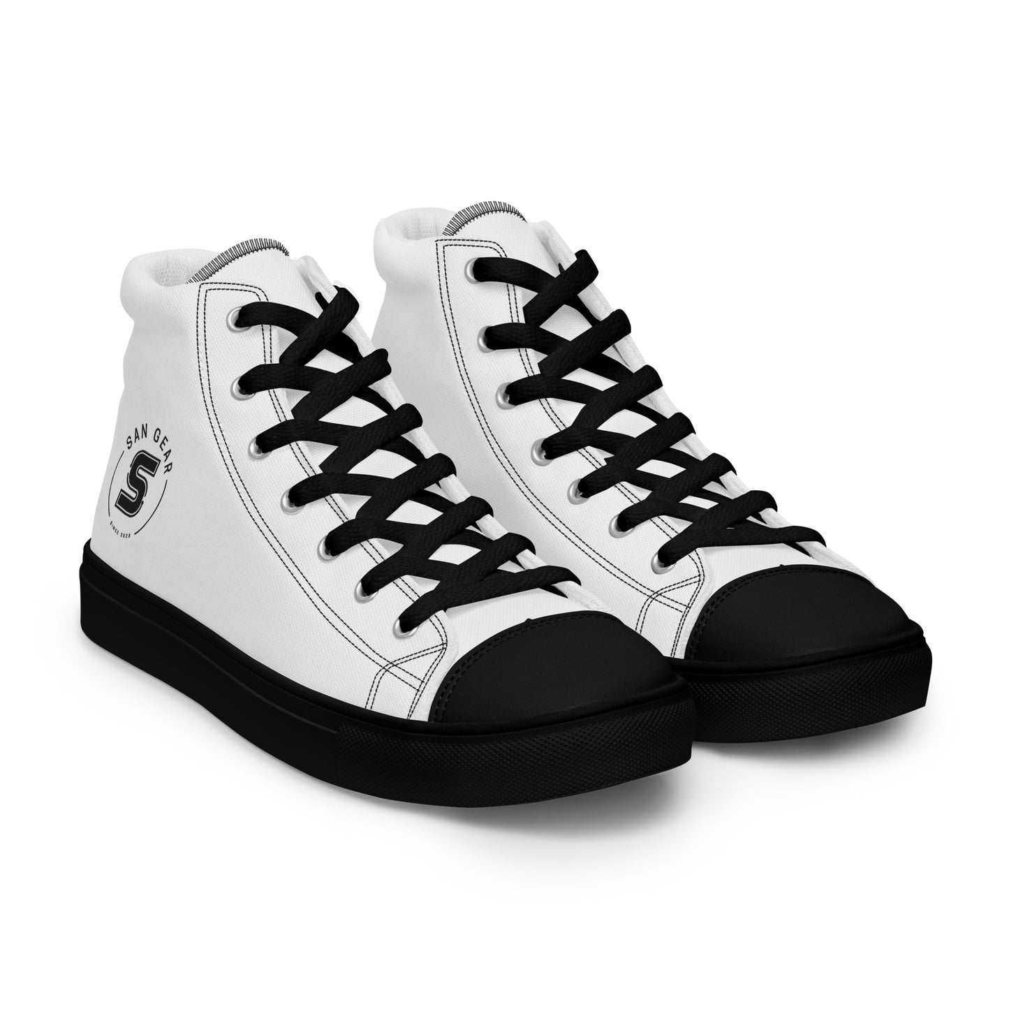 Baskets hautes San Gear Blanches Femme
