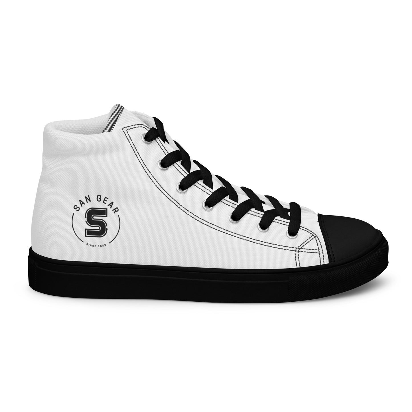 Baskets hautes San Gear Blanches Femme